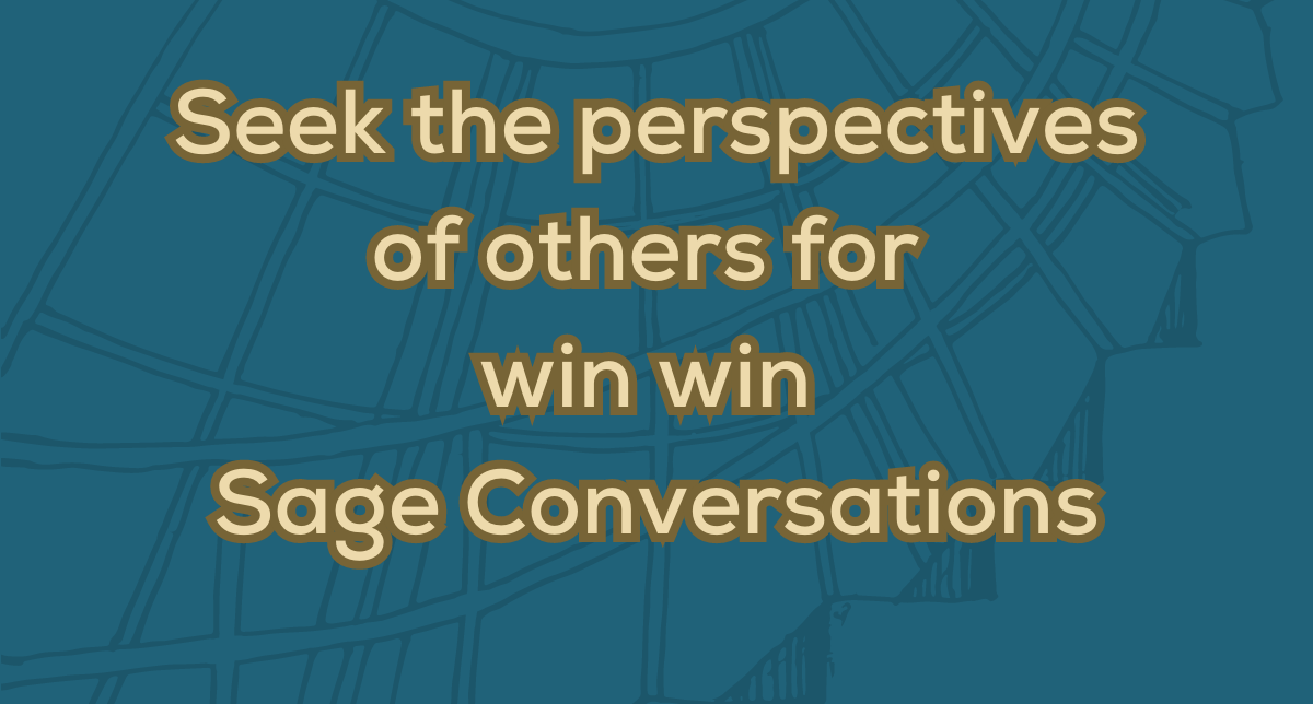 Do you seek to understand others’ perspectives?