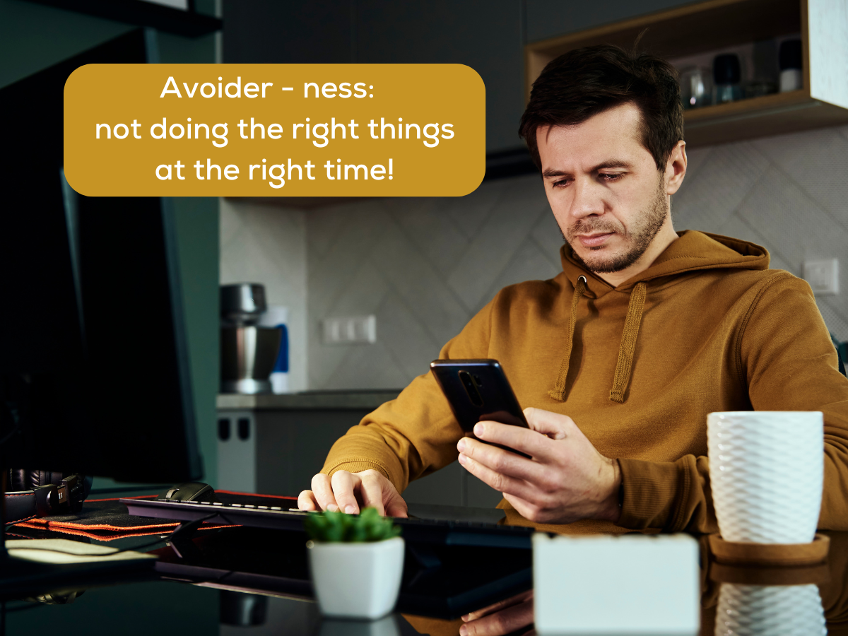 Navigating the Saboteur Within Confronting the Avoider