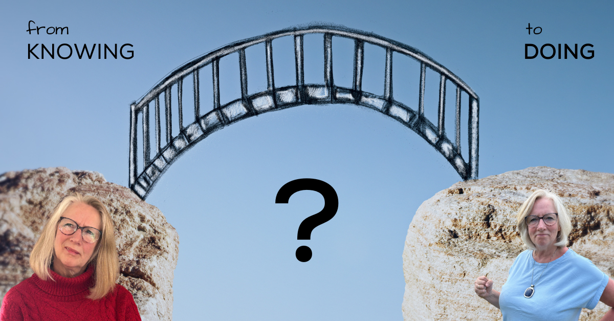 The Gap between Knowing What to do and Doing it